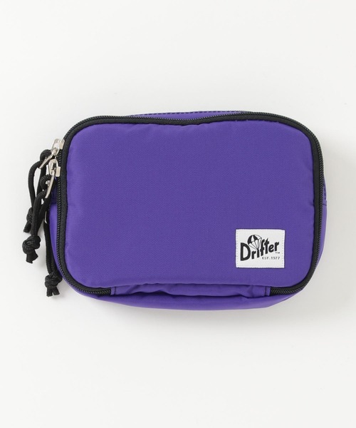 Drifter（ドリフター）の「MULTI POUCH S／マルチポーチ S（ポーチ・メンズ・ターコイズブルー/カーキオリーブ/グリーン系カモフラージュ/パープル/ブラック/レオパード/ダークグリーン/ブルー/ネイビー×ホワイト/アニマル/ブラウン×イエロー・FREE）」の20枚目の写真