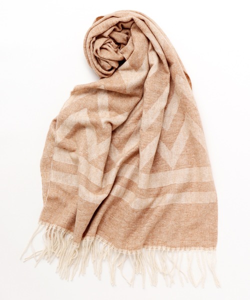 Kahiko(カヒコ)の「【Kahiko】ビーチシーショール(ストール/ショール・レディース・ベージュ/ライトブルー/ブラック・FREE)」の2枚目の写真