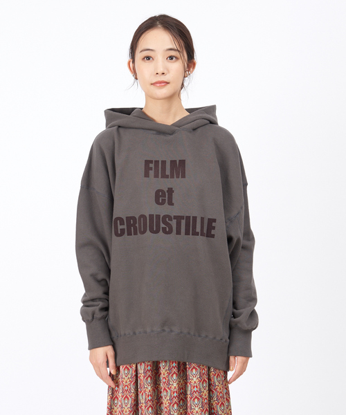 Rouge vif（ルージュヴィフ）の「【WEB＆一部店舗限定】ロングプルパーカー（パーカー・レディース・ベージュ/ネイビー/チャコールグレー・フリー）」の13枚目の写真