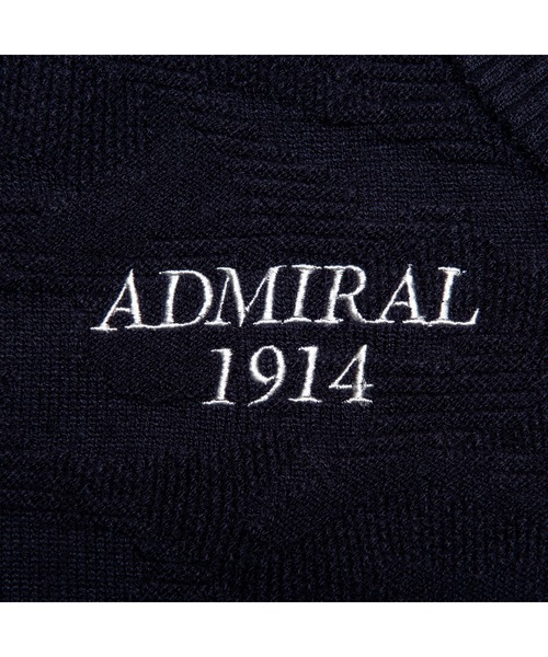Admiral Golf（アドミラル　ゴルフ）の「[アドミラル ゴルフ] メンズ カモフラリンクス Vネックニット　 （ニット/セーター・メンズ・カーキ/ホワイト/チャコールグレー/ネイビー/ブラック/マスタード・XL/LL/M/L）」の14枚目の写真