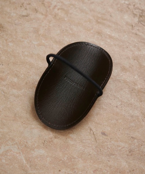 FUMIE TANAKA（フミエタナカ）の「【FUMIE=TANAKA(フミエタナカ)】レザーヘアゴム　FT-SU02（ヘアゴム・レディース・ブラウン/シルバー/キャメル/ゴールド・FREE）」の12枚目の写真