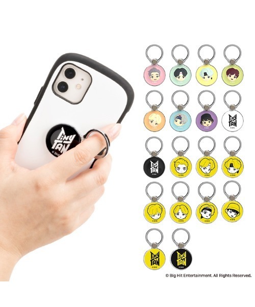 Iface Finger Ring Holder Tinytan アウターサークルタイプ スマホリング スマホグッズ Iface アイフェイス のファッション通販 Zozotown