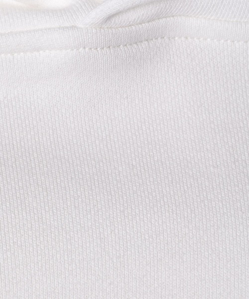 INTER FACTORY（インターファクトリー）の「ファッションインフルエンサー poyo×Asubi×yuu - angelプリントパーカー　made in INTER FACTORY（パーカー・レディース・ミント/ホワイト/ブルー・FREE）」の5枚目の写真