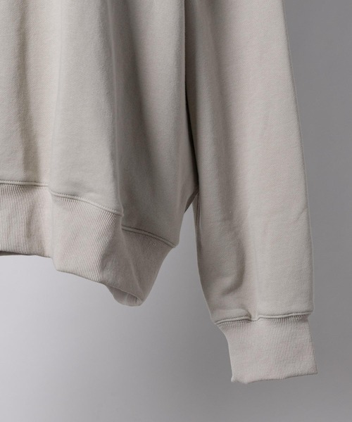 INTER FACTORY（インターファクトリー）の「ファッションインフルエンサー poyo×Asubi×yuu - angelプリントパーカー　made in INTER FACTORY（パーカー・レディース・ミント/ホワイト/ブルー・FREE）」の17枚目の写真