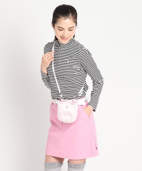 adabat（アダバット）の「◆ポーチ付きベルト（ベルト・レディース・シルバー/ホワイト・00）」の5枚目の写真