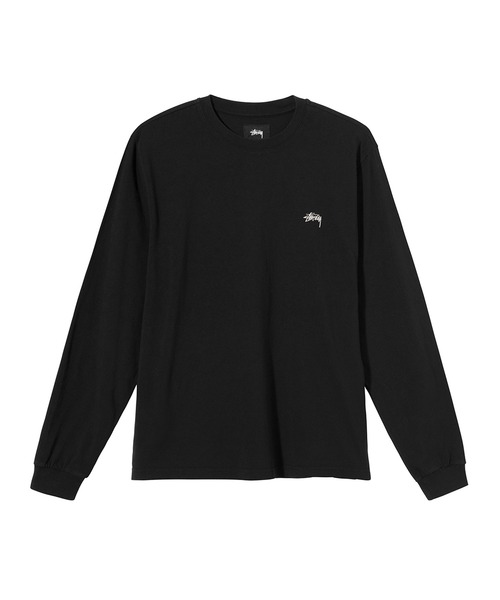 STUSSY（ステューシー）の「Overdyed LS Crew（Tシャツ/カットソー・メンズ・ブラック/ネイビー/ホワイト/グリーン/ナチュラル/レッド/ヘザーグレー・SMALL/X-LARGE/MEDIUM/LARGE）」の3枚目の写真