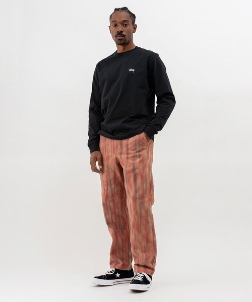 STUSSY（ステューシー）の「Overdyed LS Crew（Tシャツ/カットソー・メンズ・ブラック/ネイビー/ホワイト/グリーン/ナチュラル/レッド/ヘザーグレー・SMALL/X-LARGE/MEDIUM/LARGE）」の19枚目の写真