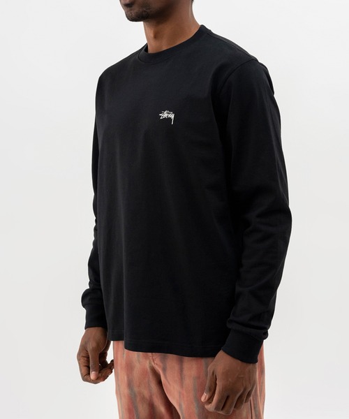 STUSSY（ステューシー）の「Overdyed LS Crew（Tシャツ/カットソー・メンズ・ブラック/ネイビー/ホワイト/グリーン/ナチュラル/レッド/ヘザーグレー・SMALL/X-LARGE/MEDIUM/LARGE）」の9枚目の写真