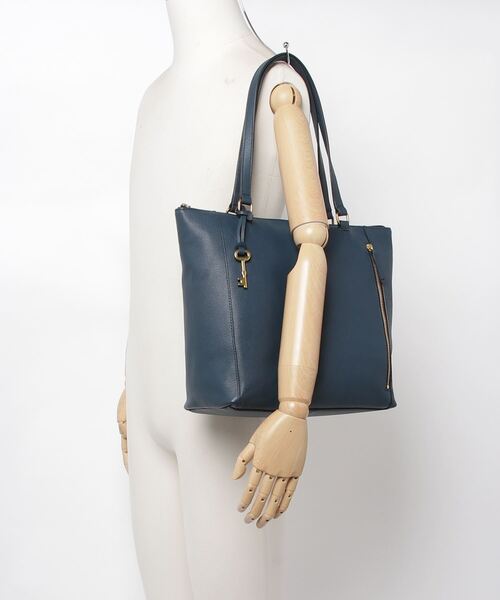 FOSSIL(フォッシル)の「TARA SHOPPER ZB1475(トートバッグ・レディース・タン/ブルー系その他/ブラウン/ブラック・FREE)」の13枚目の写真