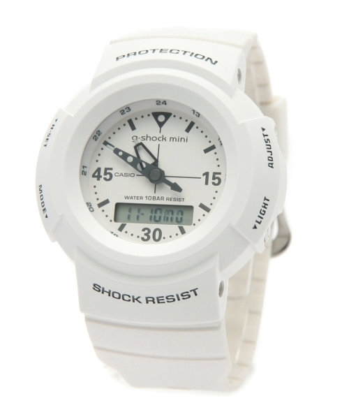 G-SHOCK MINI  ホワイト G-Shock Phototype G-ZX Mini Baby G Size Butterfly 20 Year