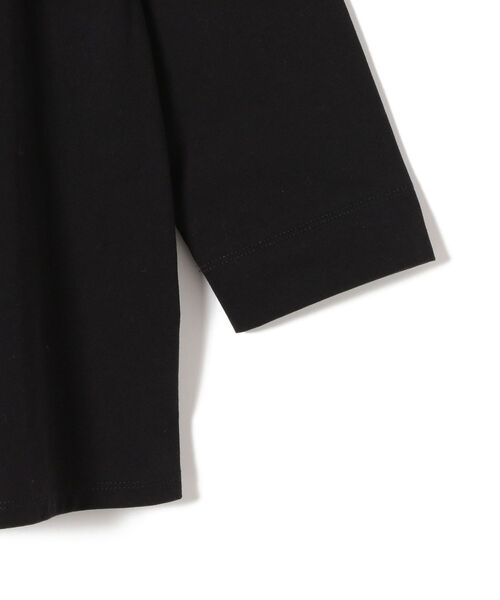 SHIPS（シップス）の「assiette:イレギュラーヘムカットソー（Tシャツ/カットソー・レディース・ブラック/ホワイト系その他・ONE SIZE）」の7枚目の写真