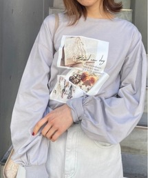 OLIVE des OLIVE | Photo&LogoアソートロンT(Tシャツ/カットソー)