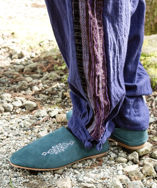 チャイハネ（チャイハネ）の「【チャイハネ】フェズロMEN'Sバブーシュ（その他シューズ・メンズ・ブラック/ネイビー/レッド/キャメル・ONE SIZE）」の3枚目の写真