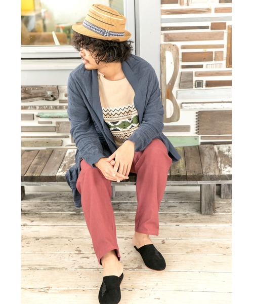 チャイハネ（チャイハネ）の「【チャイハネ】フェズロMEN'Sバブーシュ（その他シューズ・メンズ・ブラック/ネイビー/レッド/キャメル・ONE SIZE）」の6枚目の写真