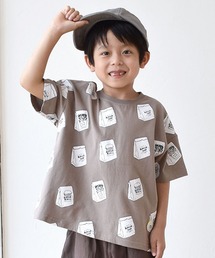 nicohrat（ニコフラート）の「ニコフラート テイクアウトバーガーＴシャツ（Tシャツ/カットソー・キッズ）」