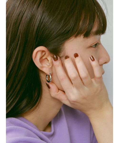 Ungrid アングリッド の カーブピアス ピアス 両耳用 Wear