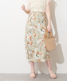 natural couture | 水彩アートフラワースカート(スカート)