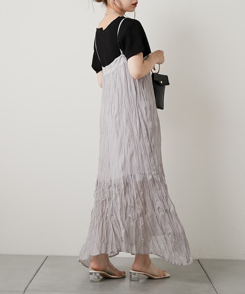 SeeByChloé フリル Aラインワンピース クリーム fit=scale-down,w=1200