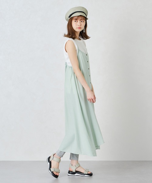 ORiental TRaffic（オリエンタルトラフィック）の「厚底ナイロンスポーティサンダル/11207（サンダル・レディース・ブラック/パープル/ブラウン/グレー・LL/3L/SS/S/M/L）」の6枚目の写真