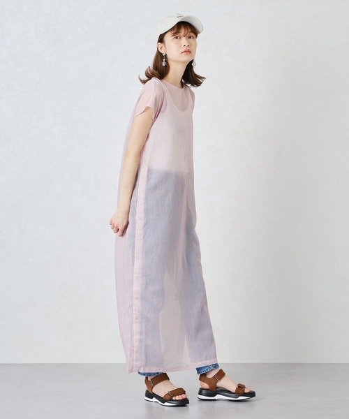 ORiental TRaffic（オリエンタルトラフィック）の「厚底ナイロンスポーティサンダル/11207（サンダル・レディース・ブラック/パープル/ブラウン/グレー・LL/3L/SS/S/M/L）」の7枚目の写真