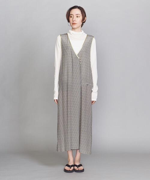 BRISEMY（ブライズミー）の「＜BRISEMY＞プリントノースリーブワンピース -2WAY-（ワンピース・レディース・イエロー・38）」の9枚目の写真