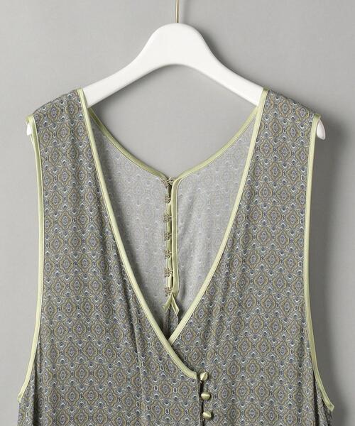 BRISEMY（ブライズミー）の「＜BRISEMY＞プリントノースリーブワンピース -2WAY-（ワンピース・レディース・イエロー・38）」の7枚目の写真