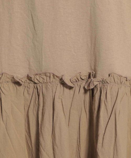 ichi（イチ）の「【ichi(イチ)】ドッキングワンピース（ワンピース・レディース・ブラック/ベージュ/グレー・FREE）」の7枚目の写真