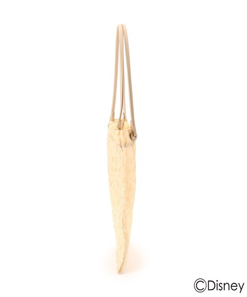 AG by aquagirl（エージーバイアクアガール）の「◆『美女と野獣』総柄チュールトートバッグ 限定アイテム（トートバッグ・レディース・ライトベージュ/ダークブラウン・00）」の6枚目の写真