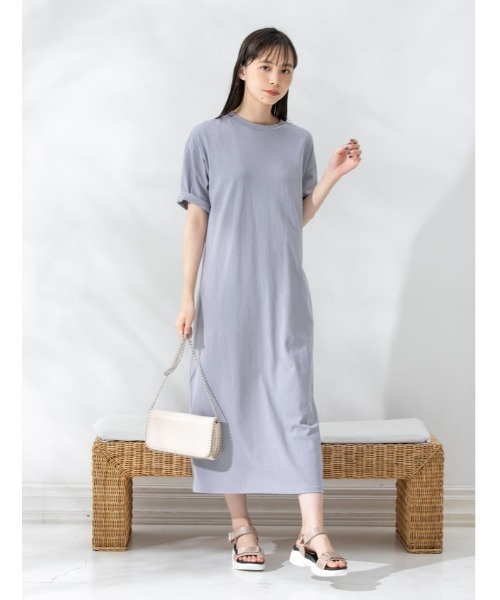 セール バックスリットオーバーサイズtシャツワンピース ワンピース Fifth フィフス のファッション通販 Zozotown