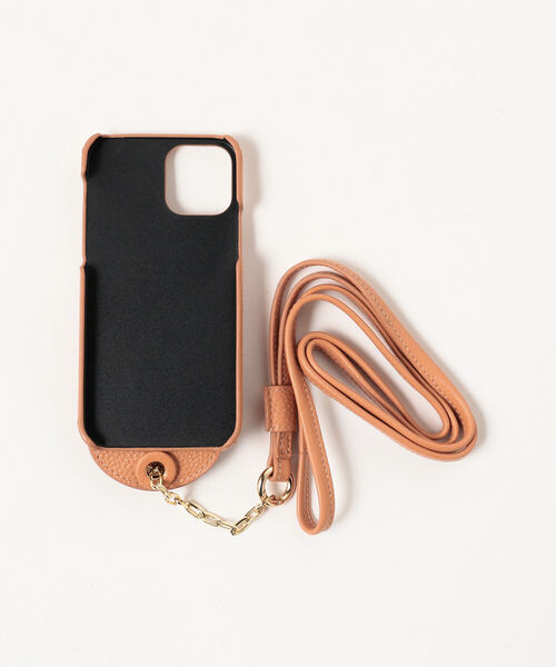 Ray BEAMS（レイビームス）の「【WEB限定】Hashibami / iPhone12・12pro レザー ケース（スマホケース/カバー・レディース・グレイッシュベージュ/スモークピンク/ブラック・ONE SIZE）」の18枚目の写真