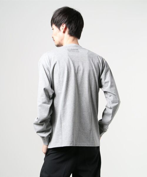 AVIREX(アヴィレックス)の「AVIREX/アヴィレックス/ L/S AFC TRIANGLE T-SHIRT/フューチャーコマンド トライアングルTシャツ(Tシャツ/カットソー・メンズ・ブラック/オフホワイト/ライトブルーグレー/ブラウン系その他2・XX-LARGE/MEDIUM/X-LARGE/LARGE)」の8枚目の写真