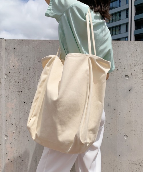 CLEA(クレア)の「【A4収納可】アソートキャンバストートバッグ(トートバッグ・レディース・ブラック/アイボリー/その他1・FREE)」の14枚目の写真