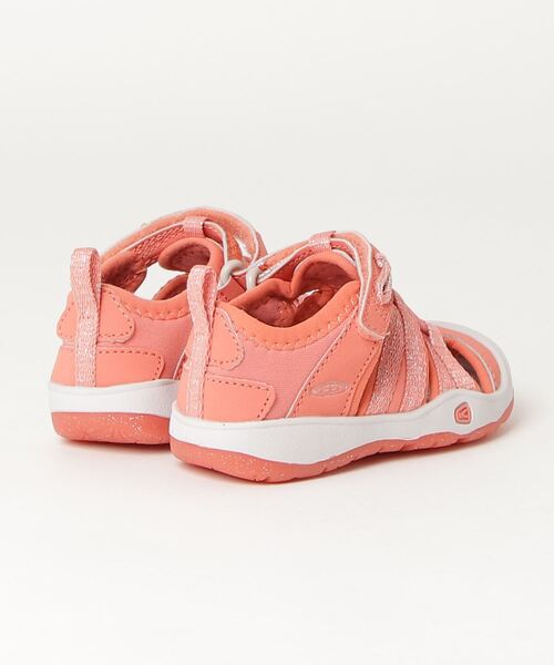 KEEN（キーン）の「KEEN/キーン モキシー MOXIE SANDAL  サンダル  1022898（サンダル・キッズ・コーラルピンク/オレンジ・13.5cm/14.5cm）」の3枚目の写真