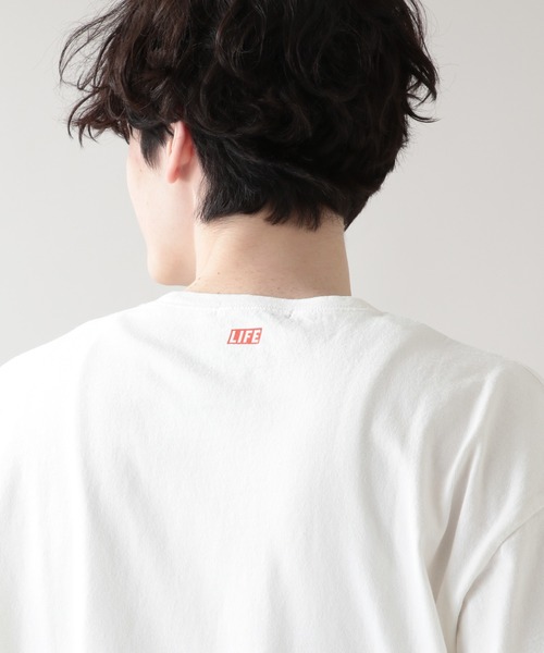 RAGEBLUE（レイジブルー）の「【LIFE】フォトプリントTシャツ/954544（Tシャツ/カットソー・メンズ・ホワイト/ベージュ/グレー/その他19・MEDIUM/LARGE）」の9枚目の写真