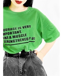 LVEU. | Message T-shirt / メッセージTシャツ（Ai select)(Tシャツ/カットソー)