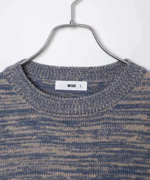 WEGO（ウィゴー）の「WEGO/ロンTSETショートニットベスト（ベスト・レディース・ブラック/ブルー系その他/オレンジ系その他・FREE）」の16枚目の写真