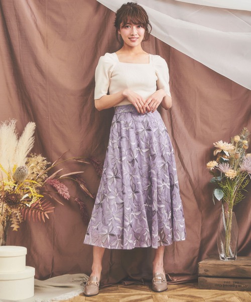 NOELA（ノエラ）の「ウォッシャブルパワショルニット（ニット/セーター・レディース・ブラック/オフホワイト/ボルドー/キャメル/モカ・FREE）」の21枚目の写真