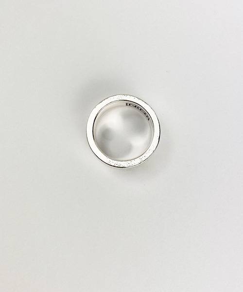 NUMBER (N)INE（ナンバーナイン）の「パイプリング（リング・メンズ・ホワイト・17号/19号）」の2枚目の写真