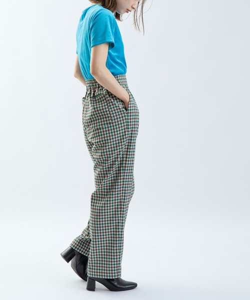 UNSPARE（アンスペア）の「■【UNSPARE/アンスペア】ベロアTシャツ/WEB限定一部店舗限定（Tシャツ/カットソー・レディース・グリーン/ブルー/オレンジ・FREE）」の18枚目の写真