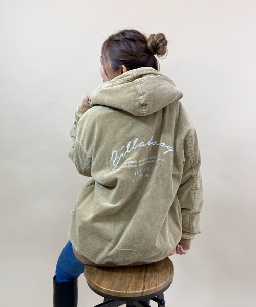 BILLABONG/ビラボンビッグシルエットコーデュロイボアジャケットBB014-753