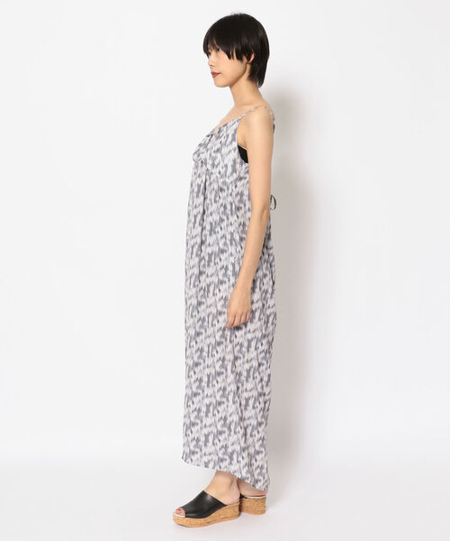 B'2nd（ビーセカンド）の「EACH(イーチ) @NUANCE PATTERN CAMISOLE OP/ニュアンスパターン キャミソールワンピース（ワンピース・レディース・グレー/パープル・FREE）」の3枚目の写真