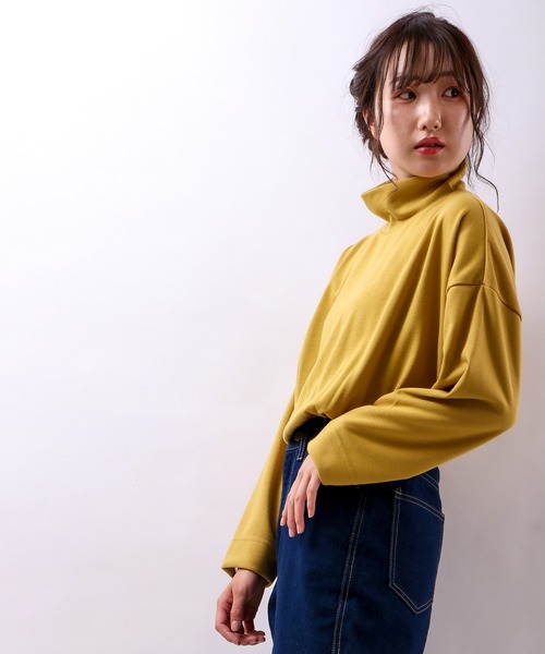 FUNALIVE(ファンアライブ)の「【Cest Tout】TRポンチプリーツカットソー(Tシャツ/カットソー・レディース・ライトグレー/オフホワイト/グリーン/マスタード・FREE)」の21枚目の写真