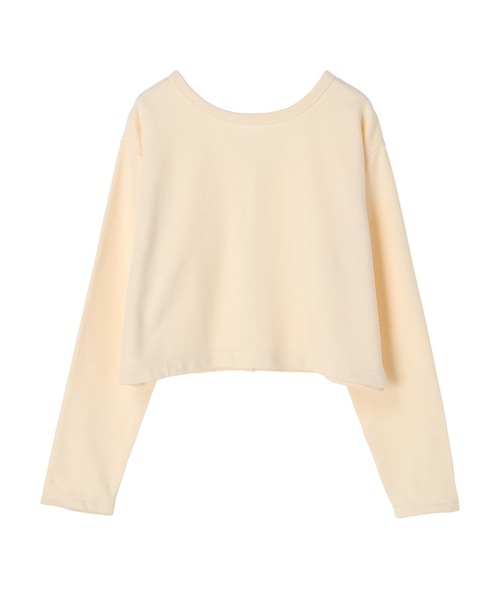 earth music&ecology（アースミュージックアンドエコロジー）の「前後2wayショートスナップカーディガン（カーディガン/ボレロ・レディース・ブラック/その他8・S/M）」の10枚目の写真