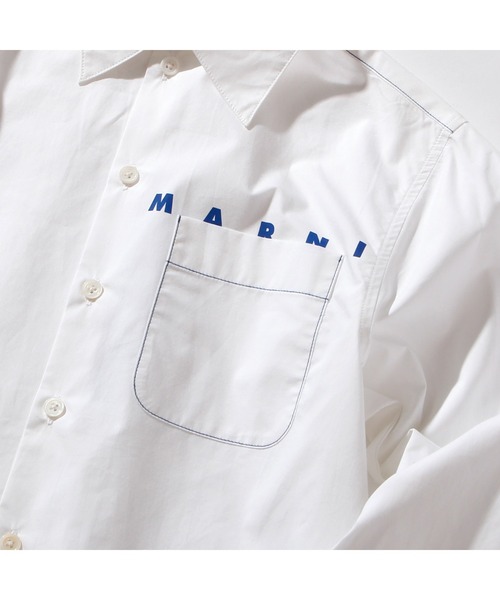 MARNI（マルニ）の「MARNI（マルニ）Kids & Junior 　長袖シャツ（シャツ/ブラウス・キッズ・ホワイト・6Y/8Y/10Y/12Y/14Y/4Y）」の5枚目の写真