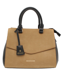 CIAOPANIC | 【Ciaopanic】スエードコンビアオリボストン(ボストンバッグ)