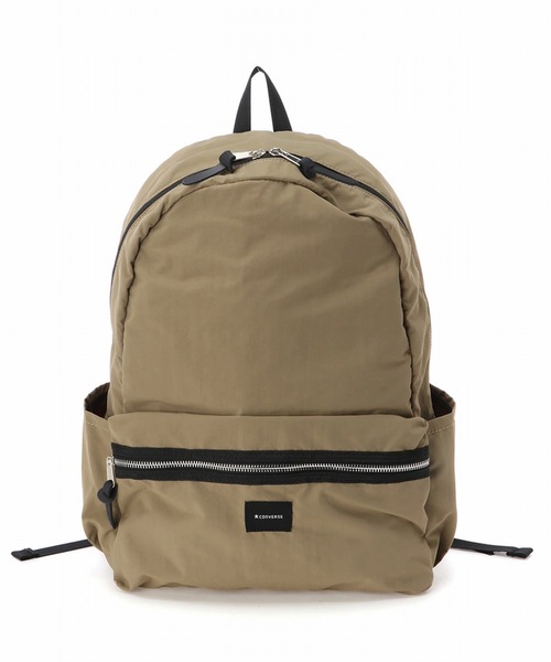CONVERSE(コンバース)の「CONVERSE STANDARD NYLON BACK PACK(バックパック/リュック・レディース・ブラック/ベージュ/ブラウン/グリーン・FREE)」の16枚目の写真