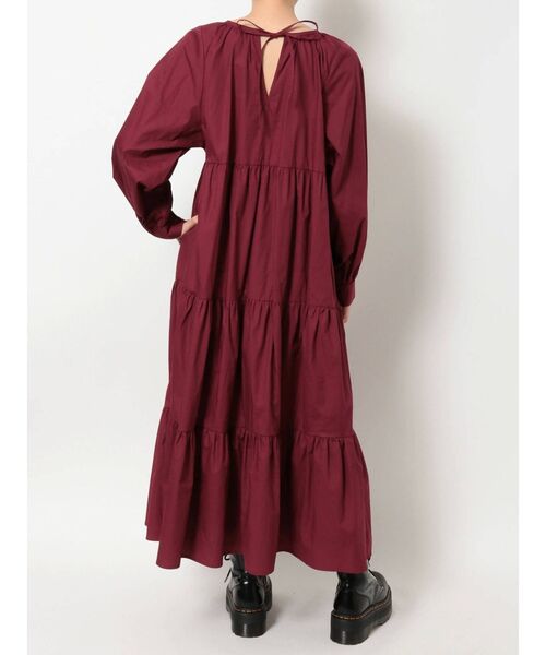 jouetie（ジュエティ）の「ラインニットレイヤードワンピース（ワンピース・レディース・オフホワイト/ブラック/ベージュ・MEDIUM）」の10枚目の写真