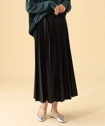 BEAMS HEART | BEAMS HEART / フェイクレザー プリーツスカート(スカート)