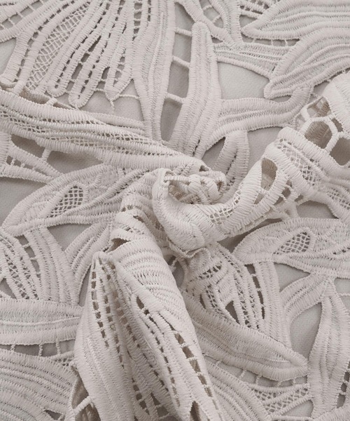 FEERICHELU（フェリーシェル）の「スカート レース タイトIライン FEERICHELU（スカート・レディース・ホワイト/ブラック/グレイッシュベージュ/ピンクベージュ/グレー/ラベンダー/ブルー系その他/ネイビー/サックスブルー・S/M）」の16枚目の写真