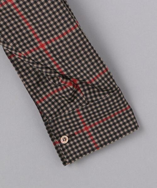 HYKE(ハイク)の「<HYKE(ハイク)>PLAID ギャザー シャツ ■■■(シャツ/ブラウス・レディース・ベージュ・1/2)」の13枚目の写真